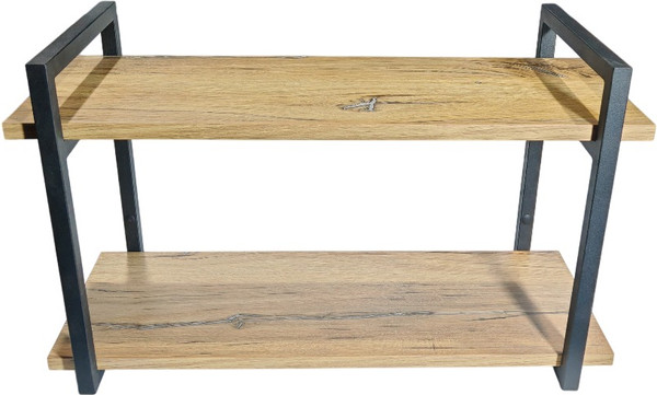 Изображение товара Полка Allerd 2 Rion 30x40 / 4060210600 (черный муар/дуб нокс)