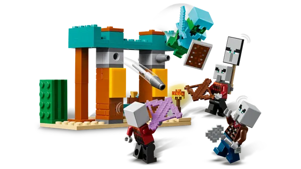 Изображение товара Конструктор Lego Minecraft Сельский патруль в пустыне 21267