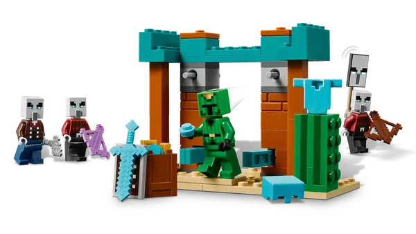 Изображение товара Конструктор Lego Minecraft Сельский патруль в пустыне 21267