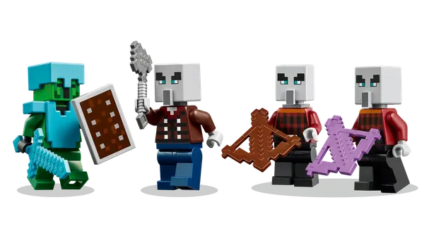 Изображение товара Конструктор Lego Minecraft Сельский патруль в пустыне 21267