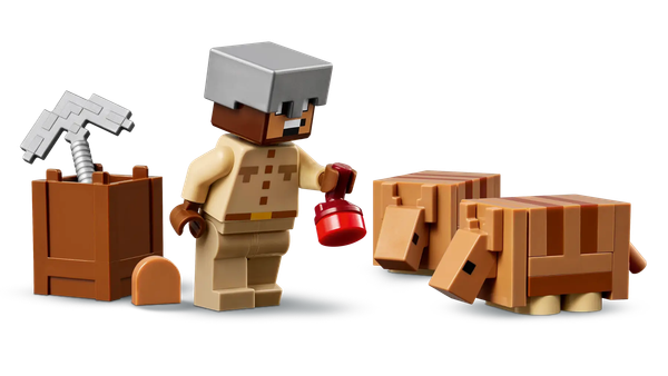 Изображение товара Конструктор Lego Minecraft Экспедиция на рудник Броненосец 21269