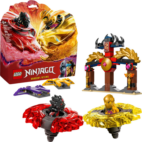 Изображение товара Конструктор Lego Ninjago Дракон Кружитсу: боевой набор 71826