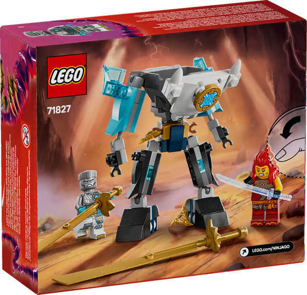 Изображение товара Конструктор Lego Ninjago Боевой робот Зейна в броне 71827