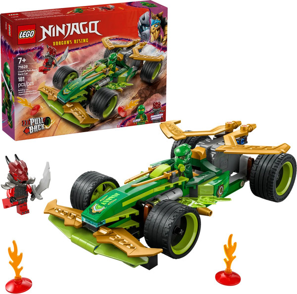 Изображение товара Конструктор инерционный Lego Ninjago Гоночный автомобиль Ллойда 71828
