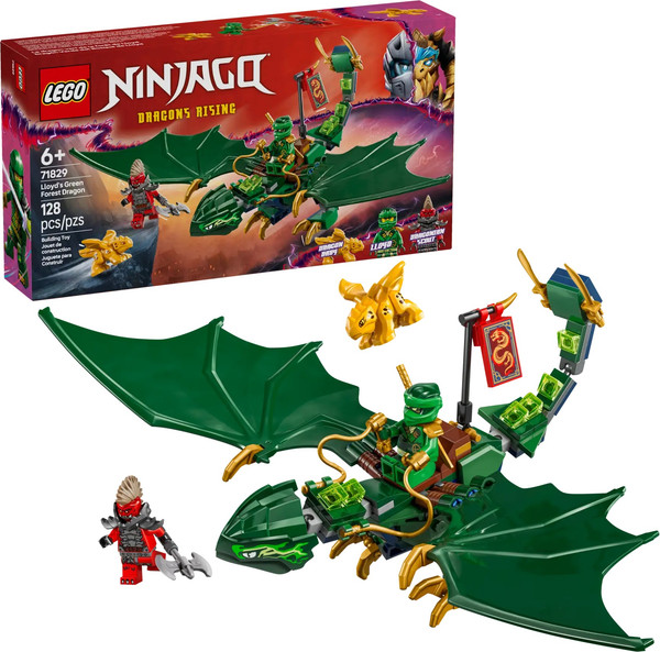 Изображение товара Конструктор Lego Ninjago Зеленый лесной дракон Ллойда 71829