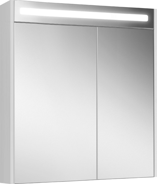 Изображение товара Шкаф с зеркалом для ванной Belux Бристоль ВШ 75 (1, белый глянцевый)