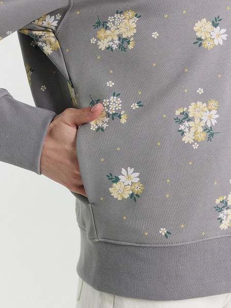 Изображение товара Кардиган Mark Formelle 172114 (р.164/170-84-90, цветы на сером)