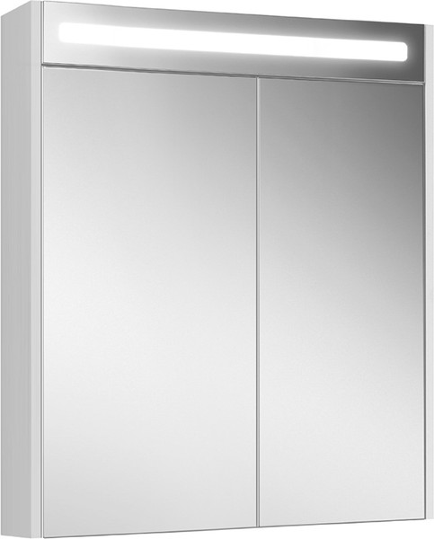 Изображение товара Шкаф с зеркалом для ванной Belux Бристоль ВШ 70 (1, белый глянцевый)