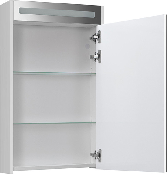 Изображение товара Шкаф с зеркалом для ванной Belux Бристоль ВШ 50 (1, белый глянцевый)