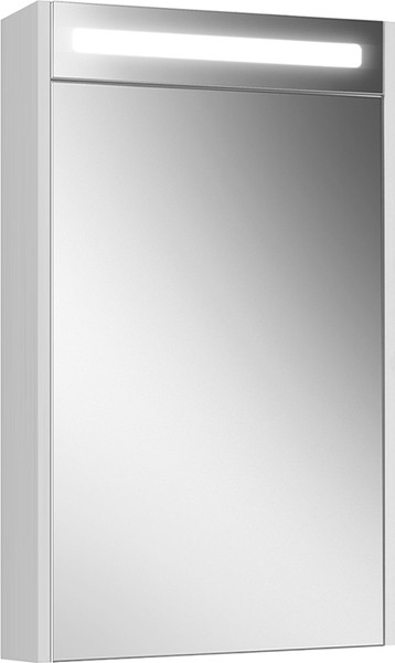 Изображение товара Шкаф с зеркалом для ванной Belux Бристоль ВШ 50 (1, белый глянцевый)