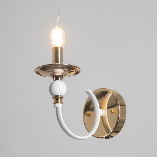 Изображение товара Бра BayerLux Венеция 10352938 (белый/золото)