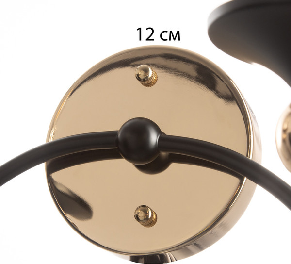 Изображение товара Бра BayerLux Милано 10352953 (черный/золото)