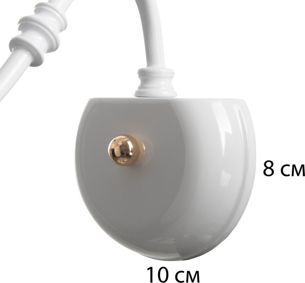 Изображение товара Бра BayerLux Флоренция 10352956 (белый/золото)