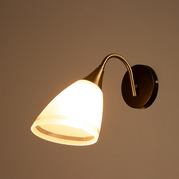 Изображение товара Бра BayerLux Сандра 10385898 (черный/бронза)