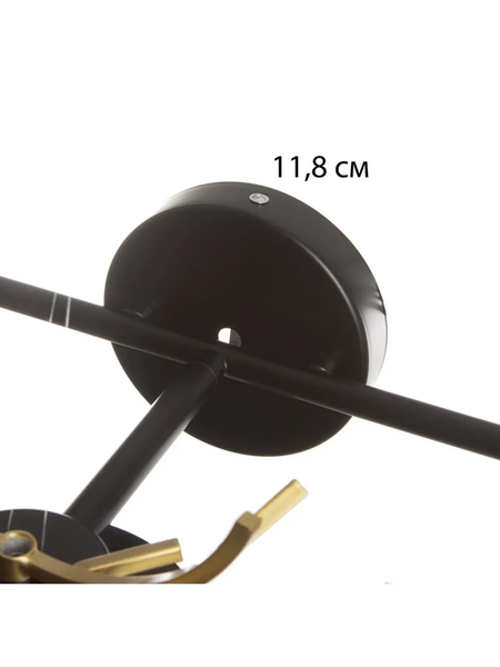 Изображение товара Бра BayerLux Сохата 10340906 (черный/золото)