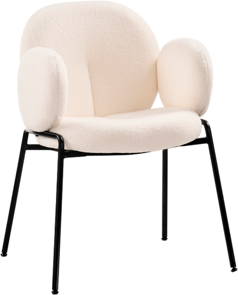 Изображение товара Стул Woodville Kalipso (белый/черный)