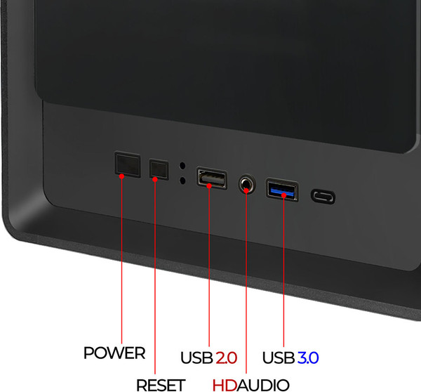 Изображение товара Корпус для компьютера Ginzzu CL410