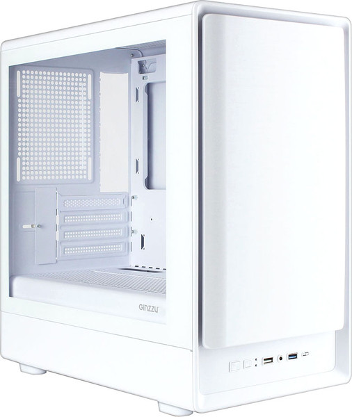 Изображение товара Корпус для компьютера Ginzzu CL460 (белый)