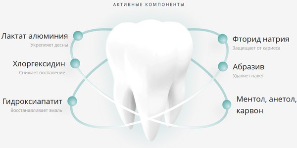 Изображение товара Зубная паста Lacalut Aktiv (65г)