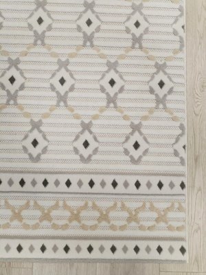 Изображение товара Ковер Radjab Carpet Сканди Сизаль Прямоугольник 10706A / 12244RK (3x4, Grii/Krem)