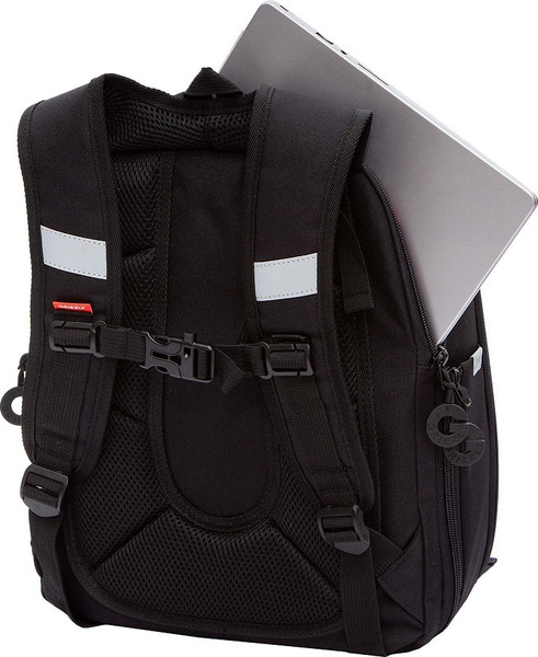 Изображение товара Школьный рюкзак Grizzly RAf-593-3 (черный)