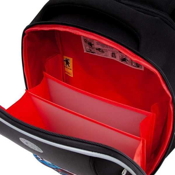 Изображение товара Школьный рюкзак Grizzly RAf-593-3 (черный)