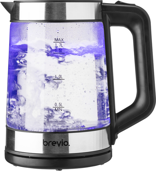 Изображение товара Электрочайник Brevio Glass Kettle BV1706 (черный)