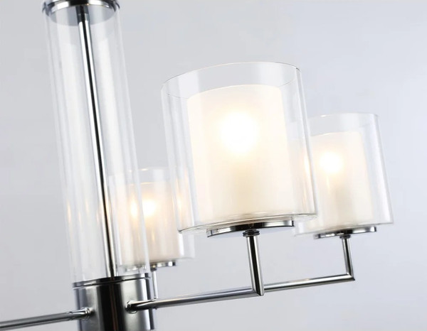 Изображение товара Люстра Ambrella LH56001/5 СH/FR (хром/белый матовый)