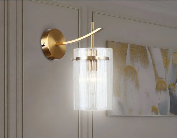 Изображение товара Бра Ambrella LH56035 BS/CL (латунь/прозрачный)