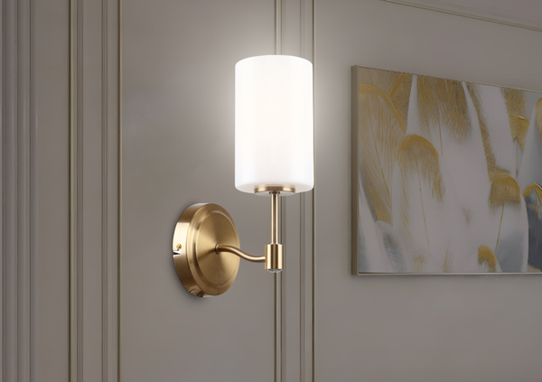 Изображение товара Бра Ambrella LH56056 BS/FR (латунь/белый матовый)