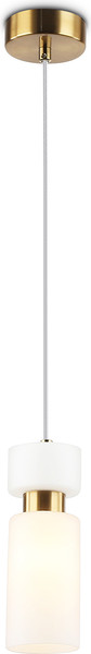 Изображение товара Потолочный светильник Ambrella LH56122 BS/FR (латунь/белый матовый)