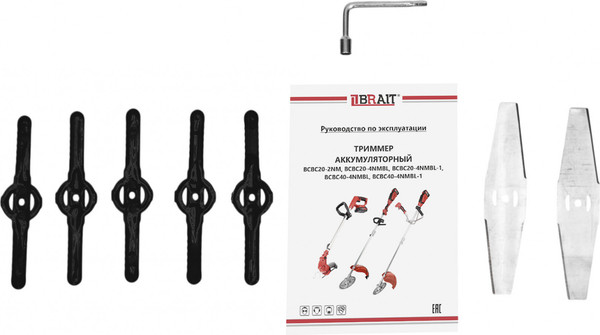 Изображение товара Триммер аккумуляторный Brait BCBC20-2NM