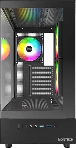Изображение товара Корпус для компьютера Montech XR / XRB (черный)