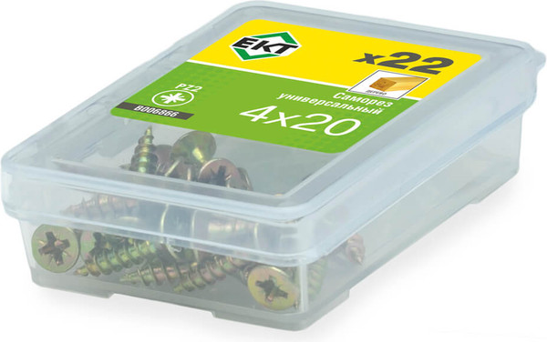 Изображение товара Саморез ЕКТ 4.0х20 / B006866 (22шт)