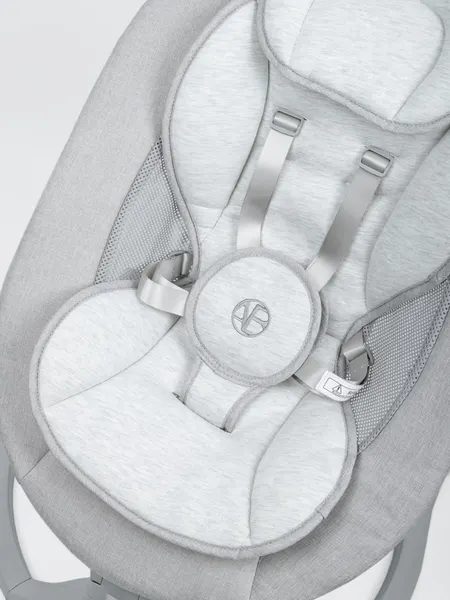 Изображение товара Детский шезлонг Amarobaby Funny Swing / AB24-22FUN/11 (серый)