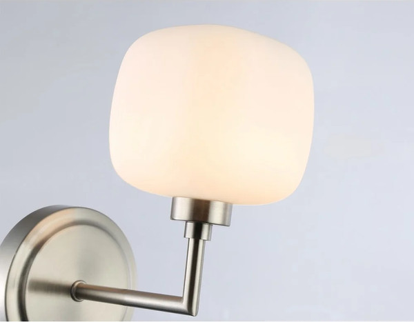 Изображение товара Бра Ambrella LH53007 SN/FR (сатин никель/белый матовый)