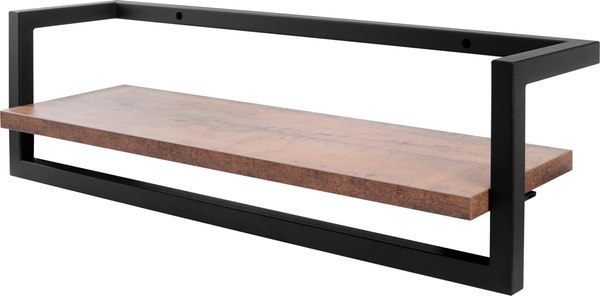 Изображение товара Полка Allerd 60 Rion 60x18 / 4090210300 (черный муар/австралийское дерево)