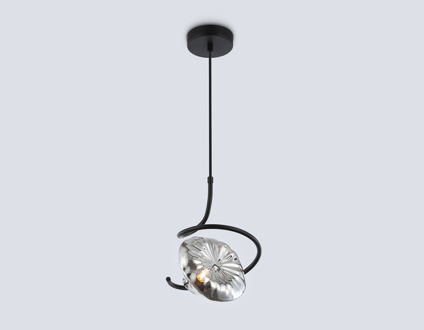 Изображение товара Потолочный светильник Ambrella LH15001 BK/SM (черный/дымчатый)