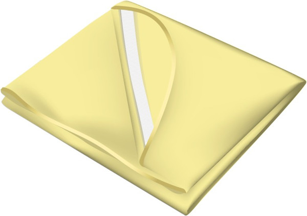 Изображение товара Наматрасник детский Inseense Подкладная с ПВХ покрытием / Ins107kl6 (желтый)