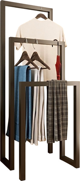 Изображение товара Вешалка для одежды Allerd 120 Geon 120x45 / 1080200000 (черный муар)