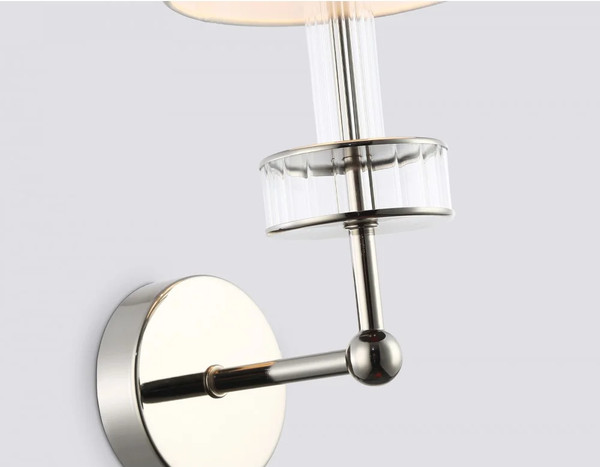 Изображение товара Бра Ambrella LH71005 BN/WH (никель/белый)