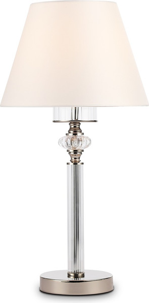 Изображение товара Прикроватная лампа Ambrella LH71007 BN/WH (никель/белый)