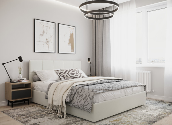 Изображение товара Двуспальная кровать Moon Family 1261 / MF012131