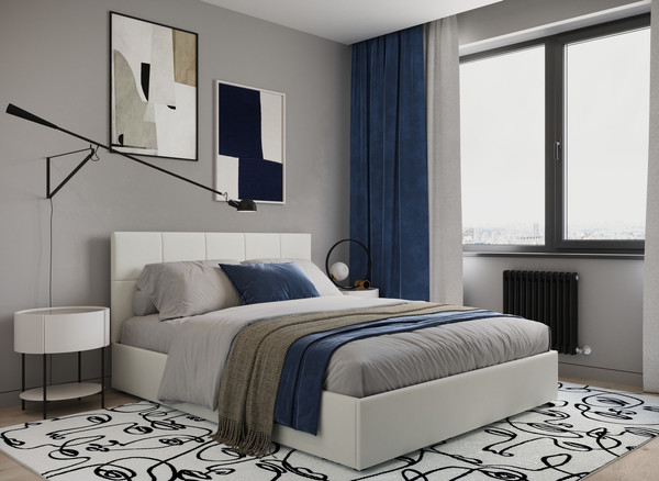 Изображение товара Двуспальная кровать Moon Family 1261 / MF012131