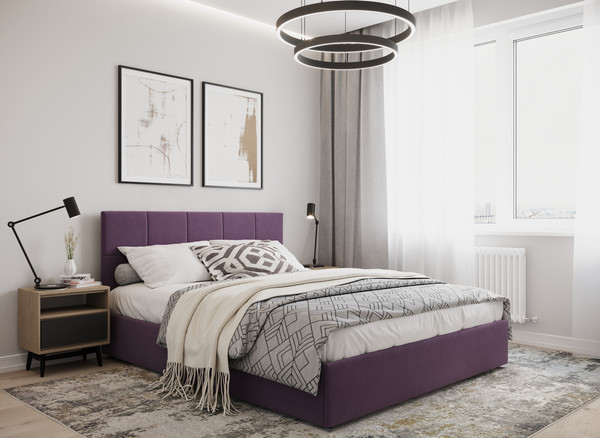 Изображение товара Двуспальная кровать Moon Family 1261 / MF011921