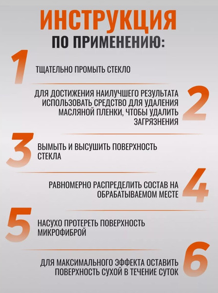 Изображение товара Покрытие для стекла Defender Auto Антидождь / 10560 (50мл)