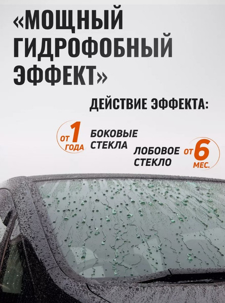 Изображение товара Покрытие для стекла Defender Auto Антидождь / 10560 (50мл)