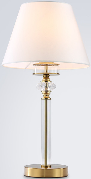 Изображение товара Прикроватная лампа Ambrella LH71027 BS/WH (латунь/белый)