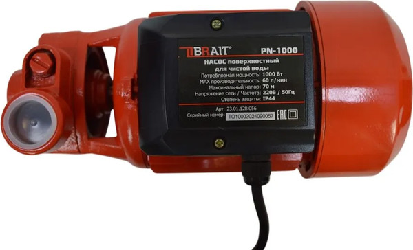Изображение товара Поверхностный насос Brait PN-1000