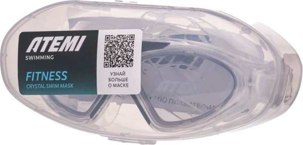 Изображение товара Маска для плавания Atemi Crystal Swim Mask / CSM1BK (черный)